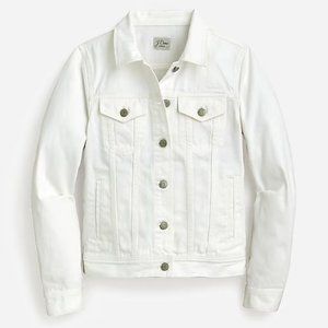 J.Crew Classic Denim Jacket - XS White